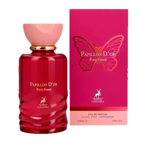 Papillon Dor Pour Femm de Maison Alhambra